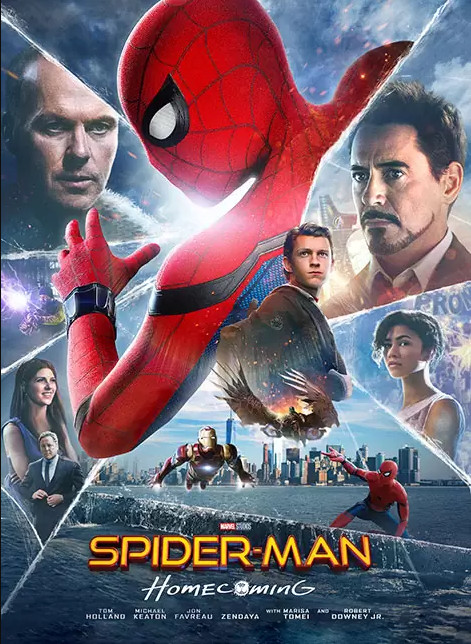دانلود فیلم مرد عنکبوتی بازگشت به خانه Spider-Man Homecoming 2017 با دوبله فارسی